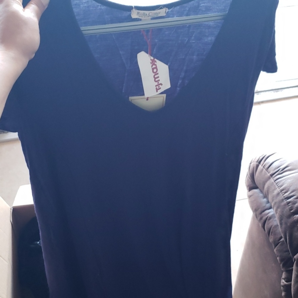 Casual blue dress